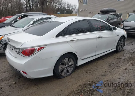2015 Hyundai Sonata Hybrid Limited from USA, damaged, VIN KMHEC4A41FA122306
